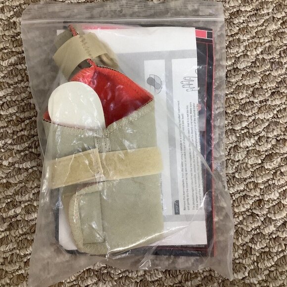 Thermoskin Thumb Support, Thumb Spica, Beige, Right, Large, New - Picture 2 of 2